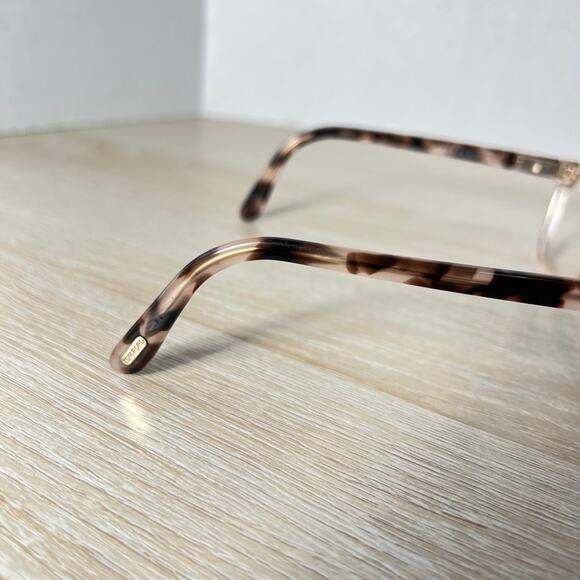 Tom Ford TF5638-B 072 Eyeglasses FRAMES ONLY Crystal Pink Havana 50-16-140 main image 5